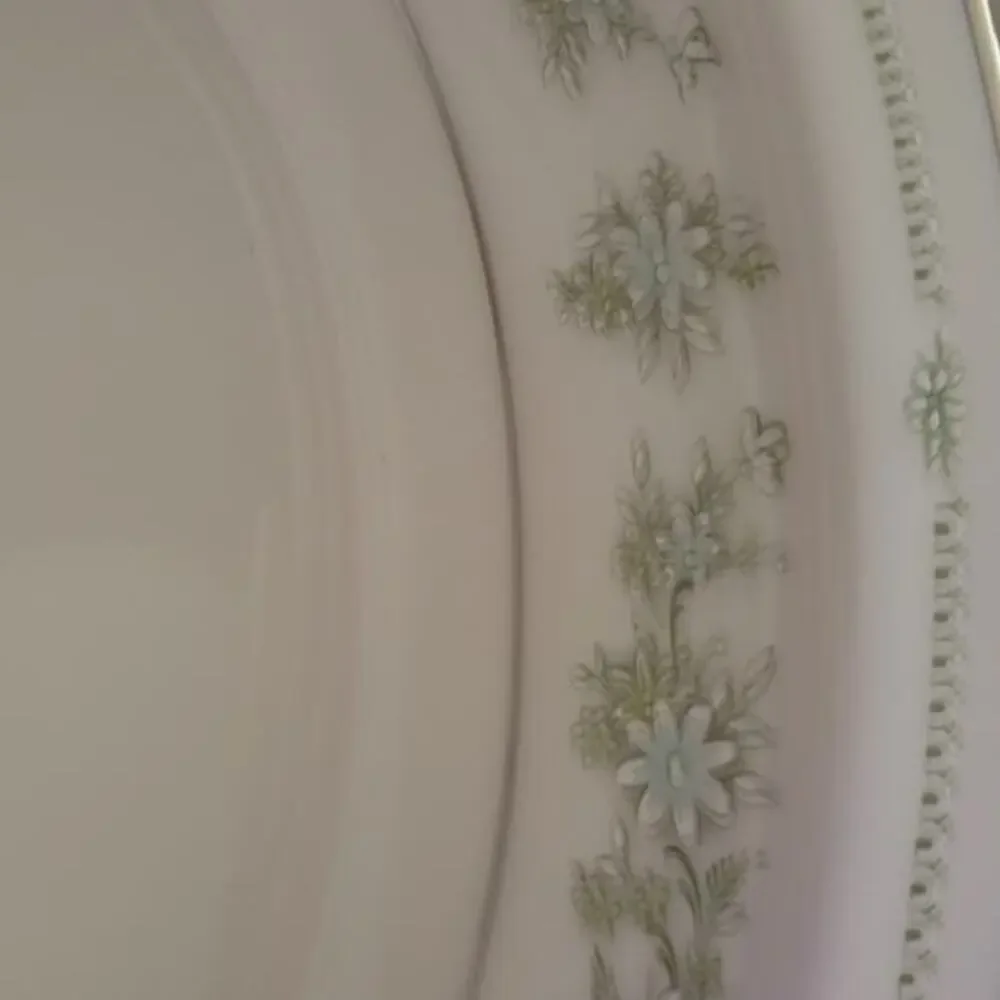 Noritake‎ Ivory Fine China Pattern Lexine 7007 Oval Serving Bowl Vintage Retro